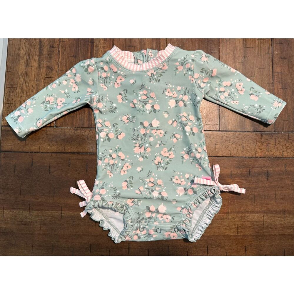RUFFLEBUTTS Baby Girl Swim Suit 3-6M